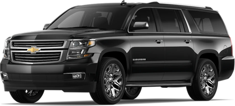 Black Chevrolet Suburban SUV